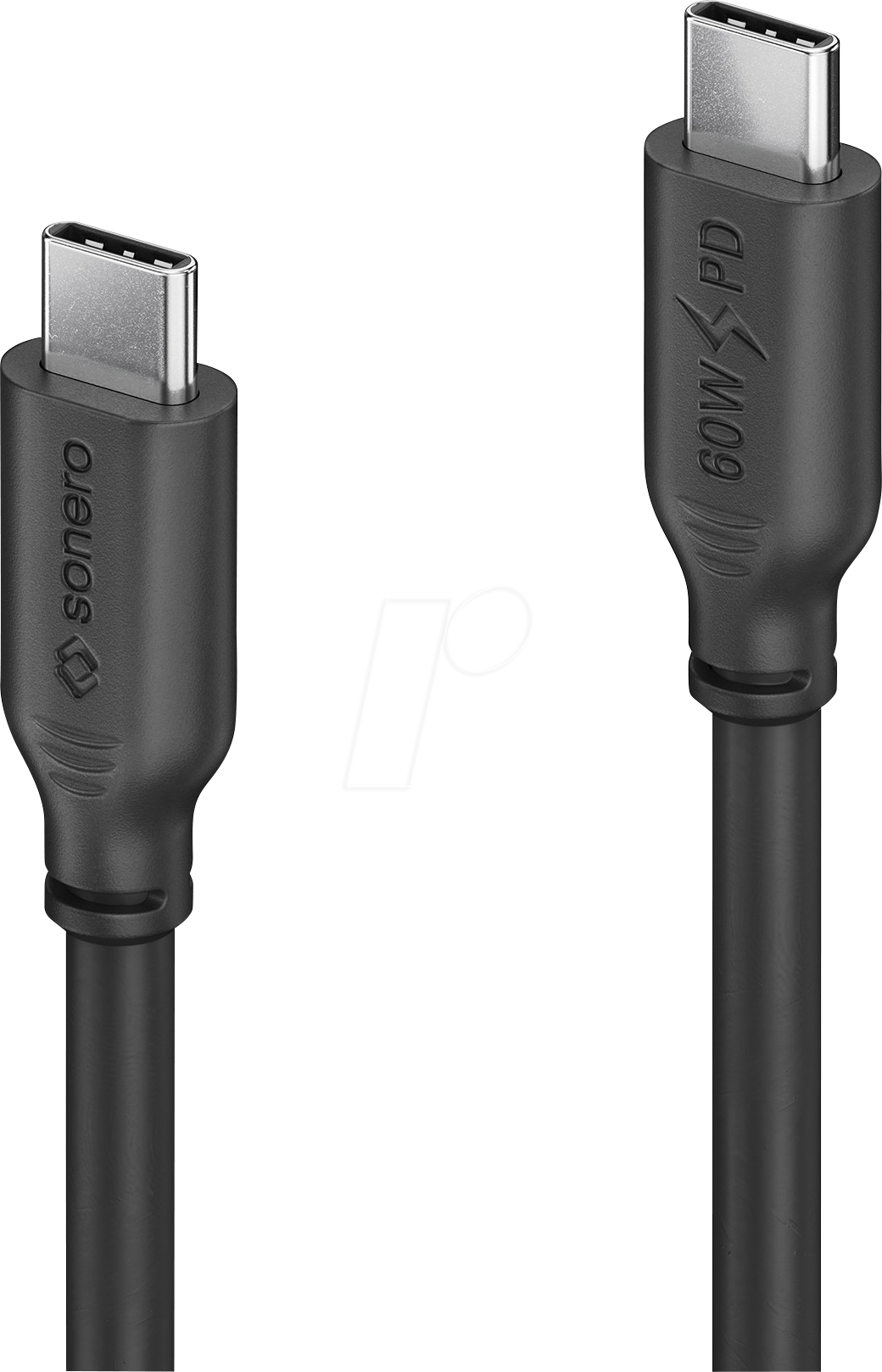 Thumbnail - SON SPC-U200-020 - Sync- & Ladekabel, USB-C, 60 W, 2,0 m