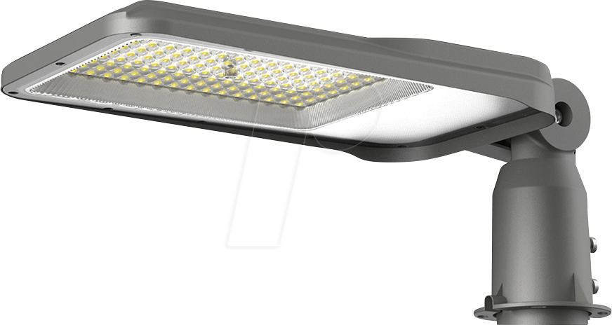 VT-23621 - LED-Straßenleuchte, 100 W, 9400 lm, 6500 K, grau, IP65