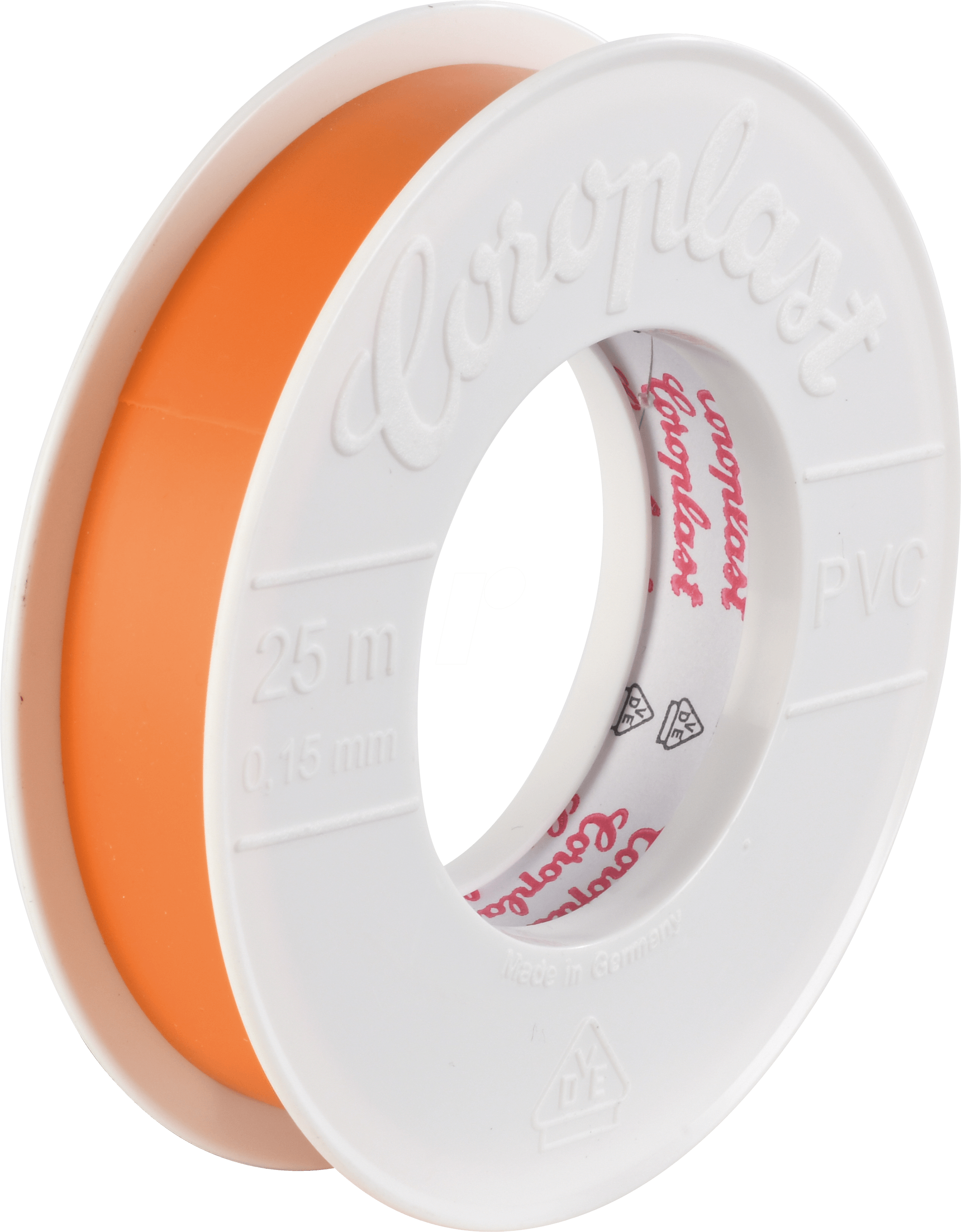 CORO 1812 - VDE Elektroisolierband, 25 m, 19 mm, orange