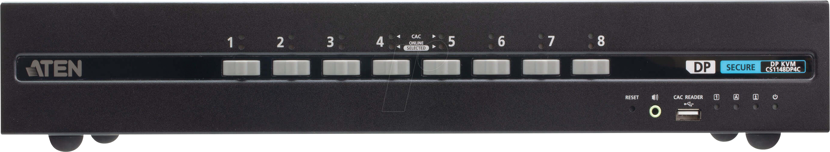 ATEN CS1148DP4C - 8-Port Secure KVM Switch, CAC, DisplayPort