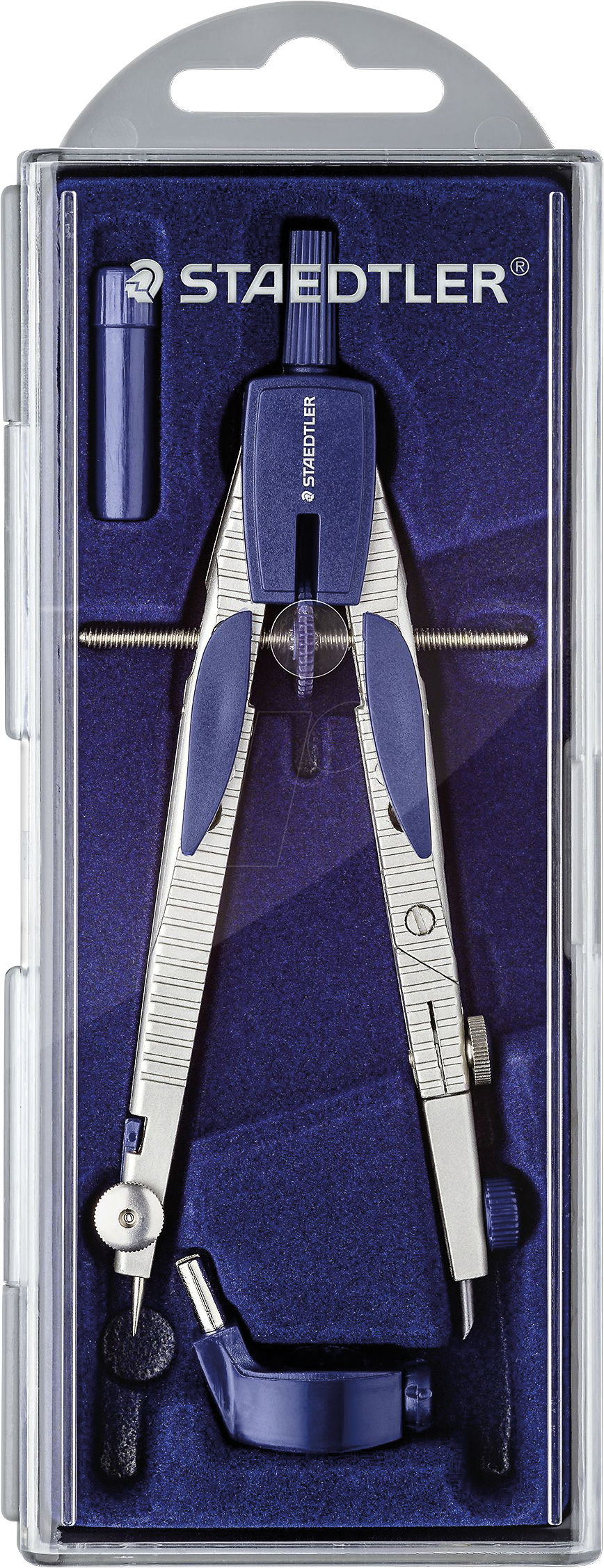 STAEDTLER 553 01 - Schnellverstellzirkel, mit Klappdeckeletui