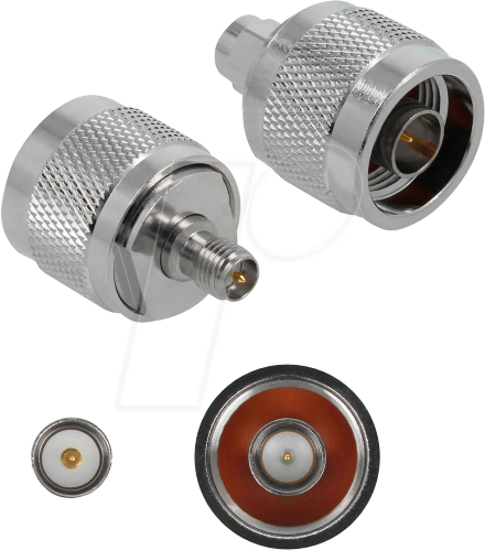 DELOCK 89984 - Adapter N Stecker > RP-SMA Buchse