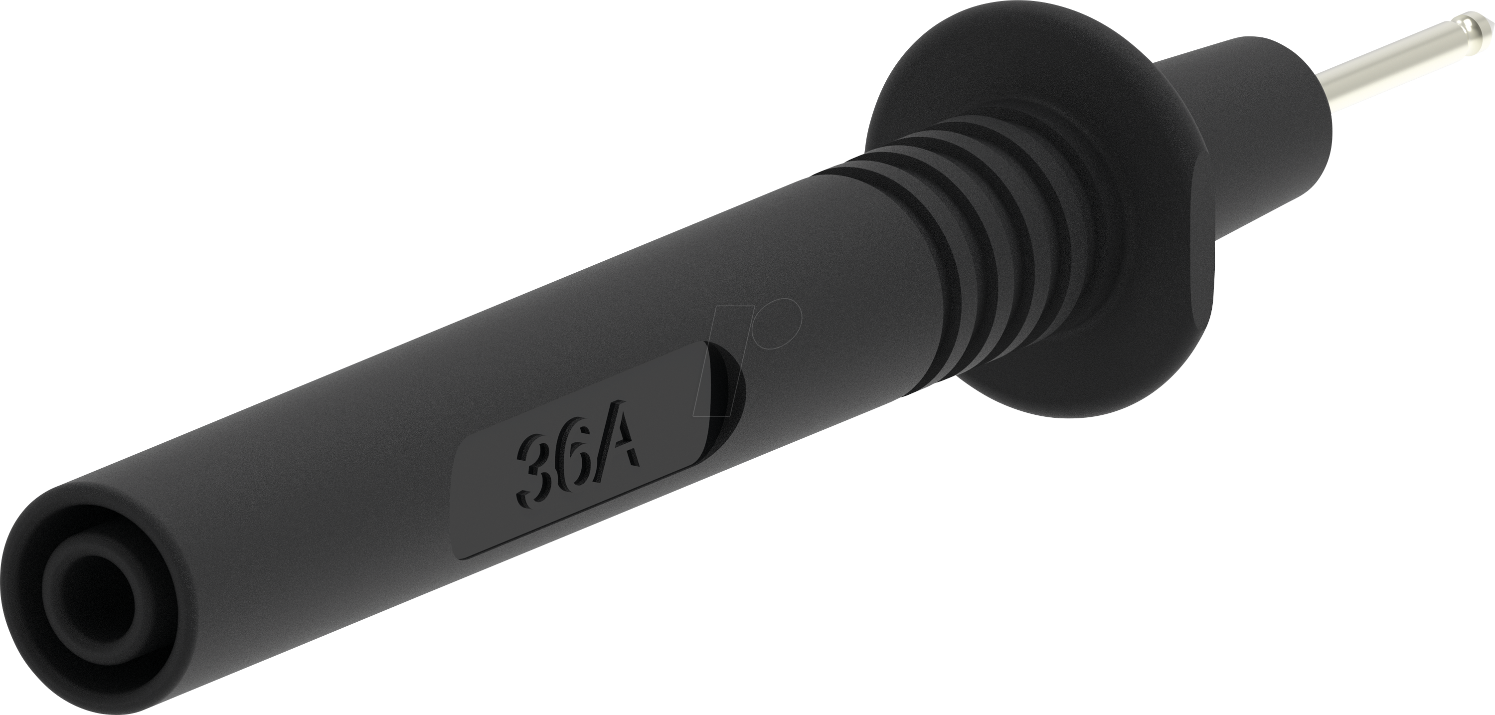 PJP 405-IEC-SW - Prüfspitze 2 mm, mit 4 mm Anschluss, schwarz