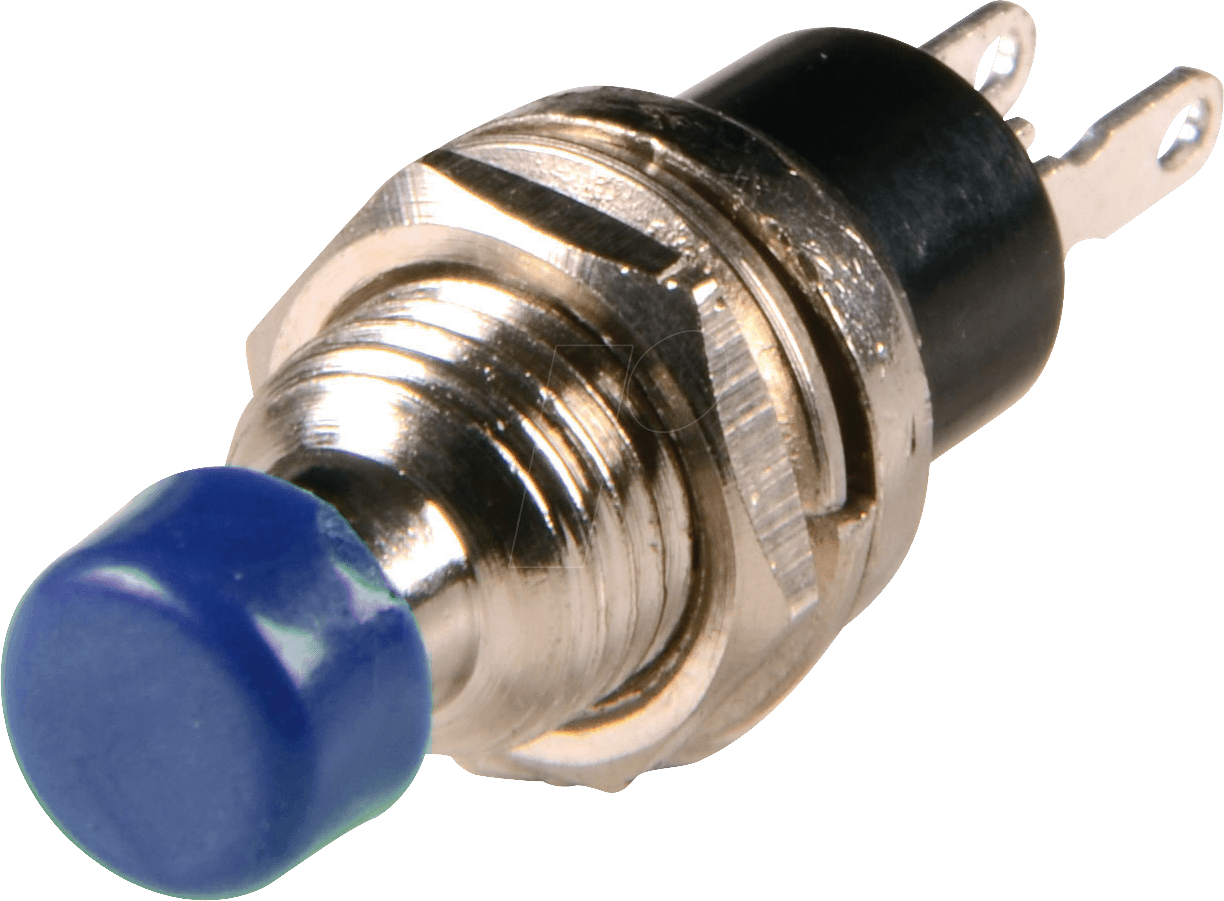 T 113A BL - Miniatur-Drucktaster 0,5A-24VAC, 1x (Ein), bl