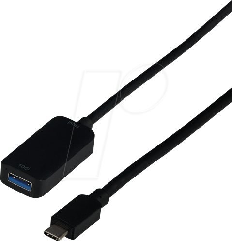 EFB USBCUSBA1GE5 - USB 10 Gb/s Kabel, Stecker Typ C > A Buchse, 5,0 m