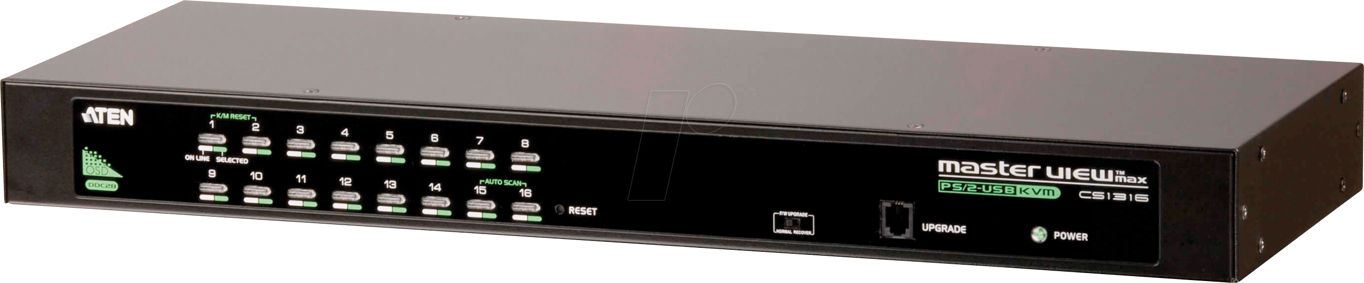 ATEN CS1316 - 16-Port KVM Switch, VGA, USB, PS/2