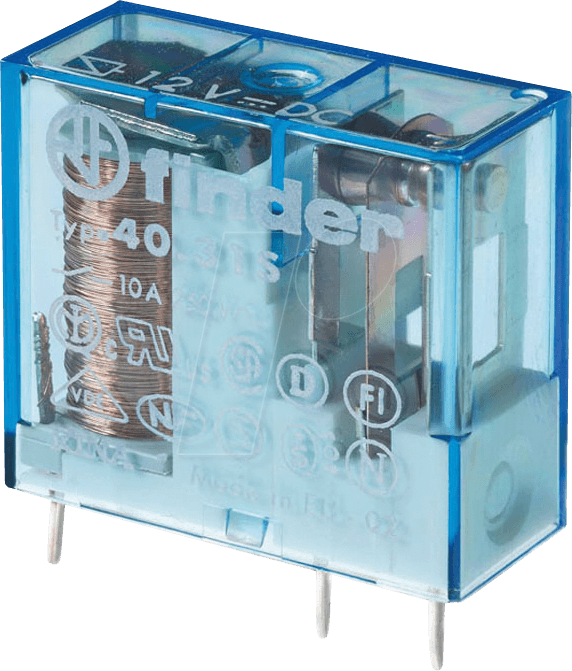 FIN 40.31.9 48V - Printrelais, 1x UM, 250V/10A, 48V, RM 3,5mm