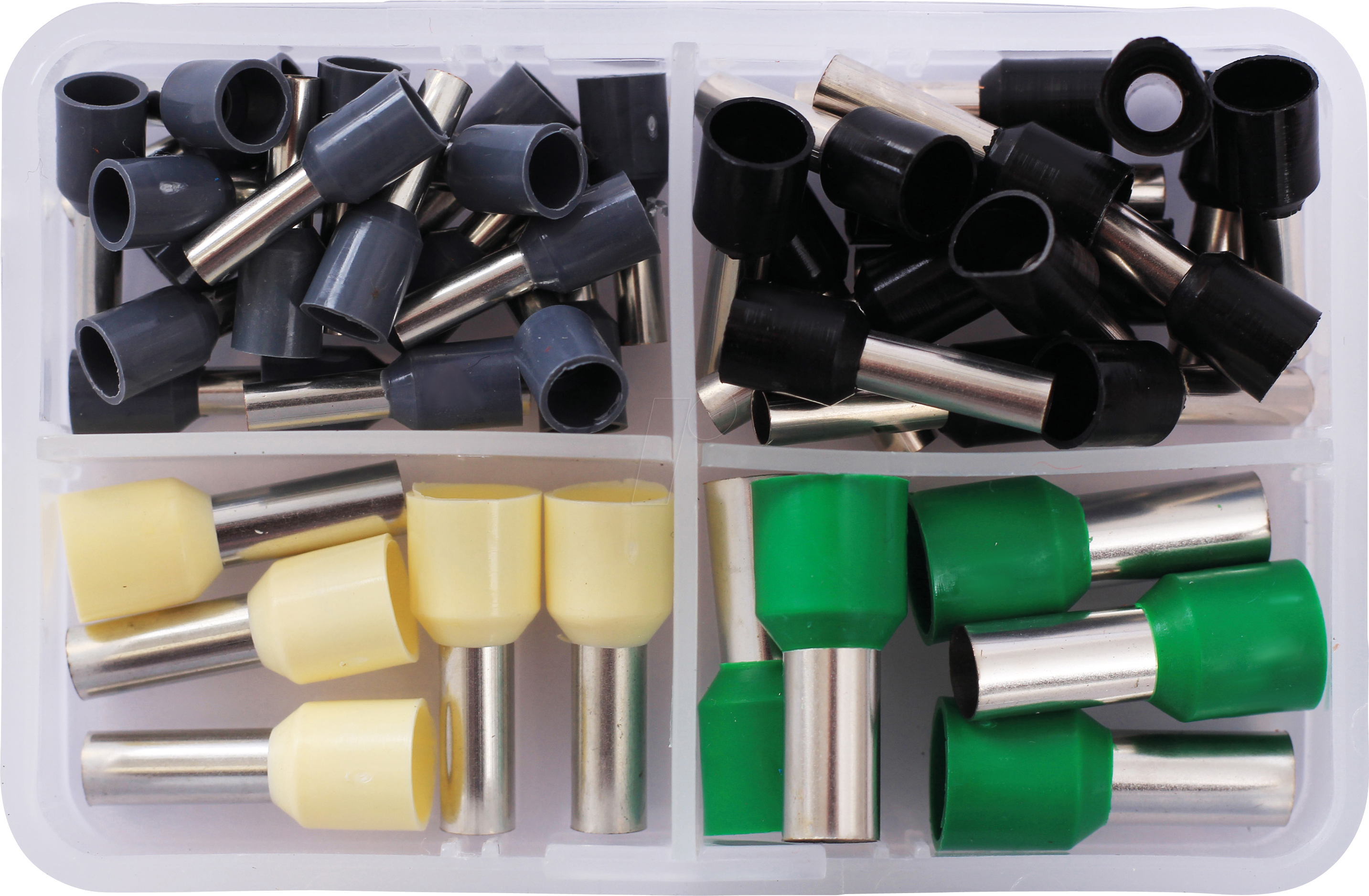 QUAD 2010C394 - Aderendhülsen-Set, 45 Stück, 4,0 - 16 mm²