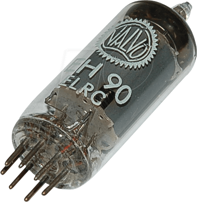 TUBE EH90 - Elektronenröhre, Heptode, Miniatur, 7-pol, 6,3 V