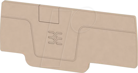 AEP 3C 2.5 - Abschlussplatte A-Serie, grau