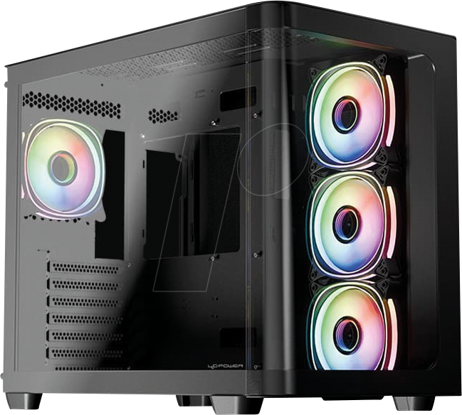 LC-8001B-ON - LC Power 8001B-ON, Pro-Storm Dark, ATX Gehäuse