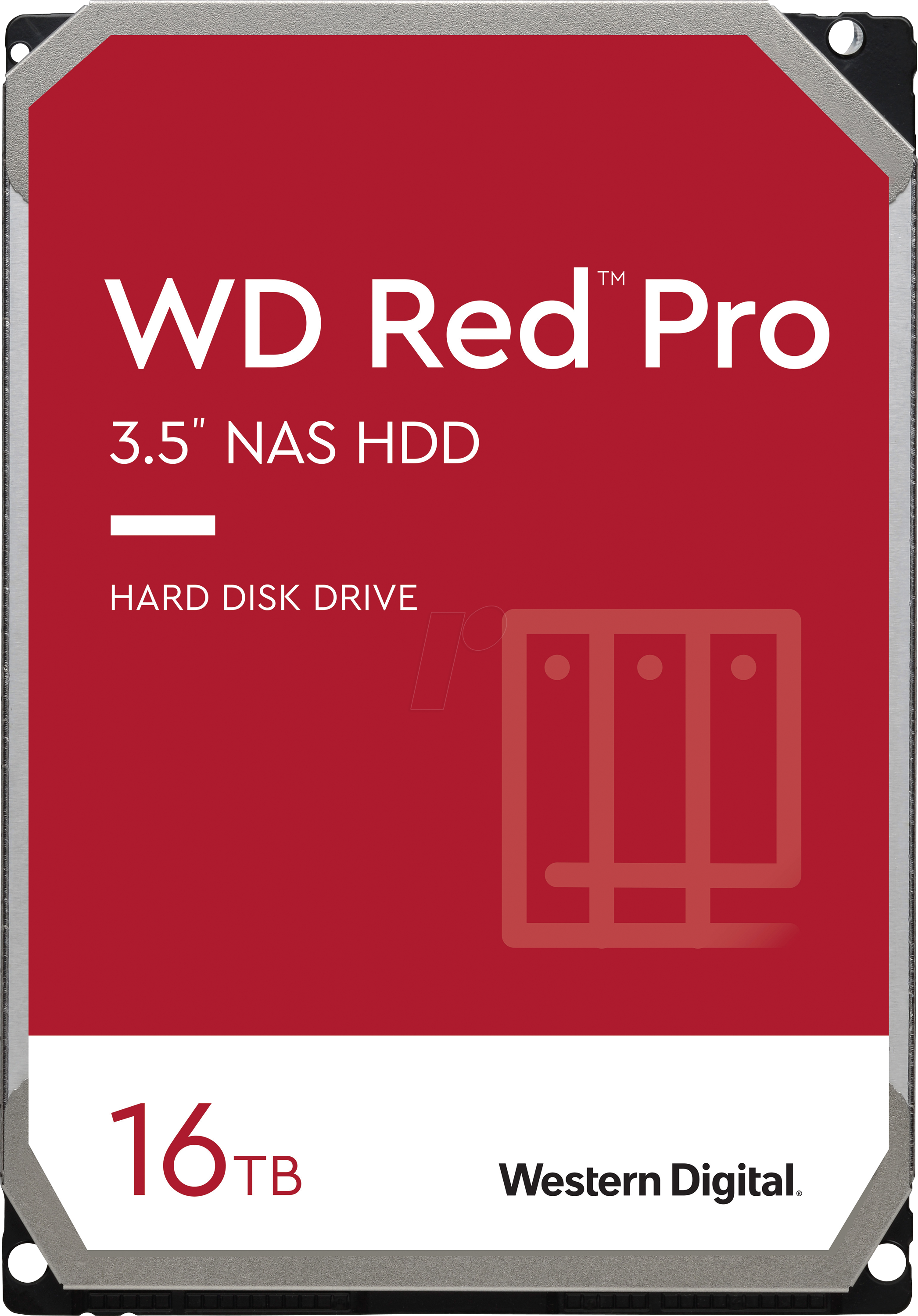 WD161KFGX - 16TB Festplatte WD RED PRO - NAS