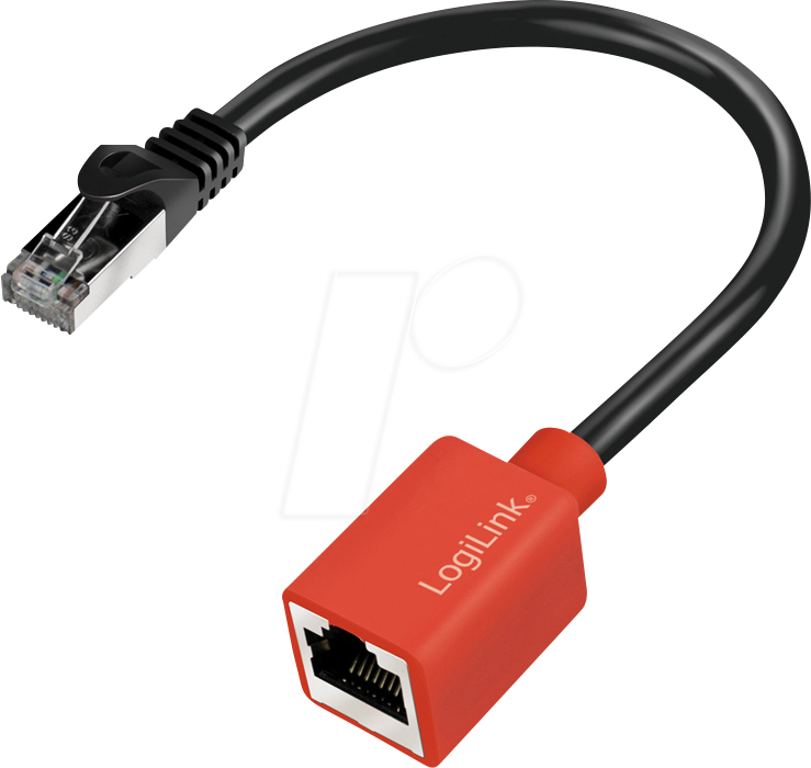 LOGILINK NP0079N - Geräteschutzadapter für RJ45-Anschlüsse (Break-Away-Adapter)
