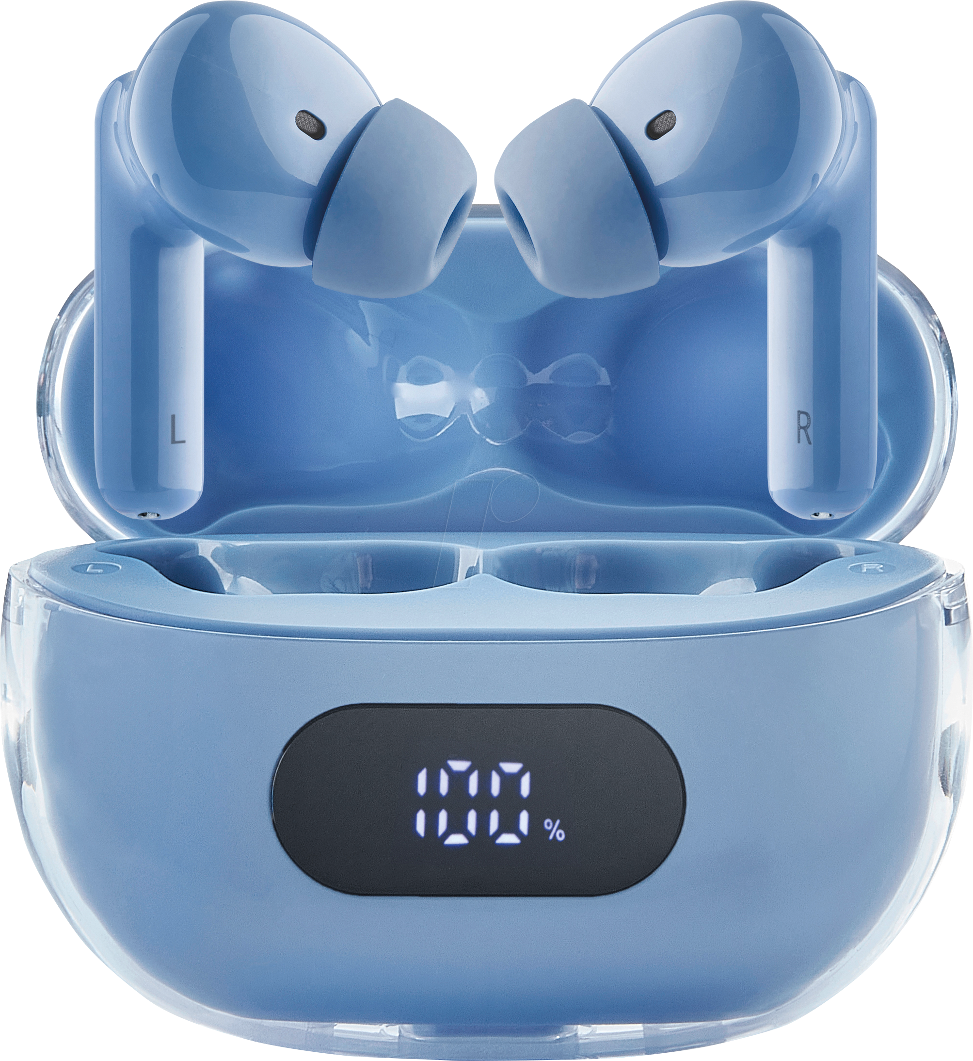 INTENSO 3720315 - Buds Plus, TWS True Wireless Kopfhörer, blau