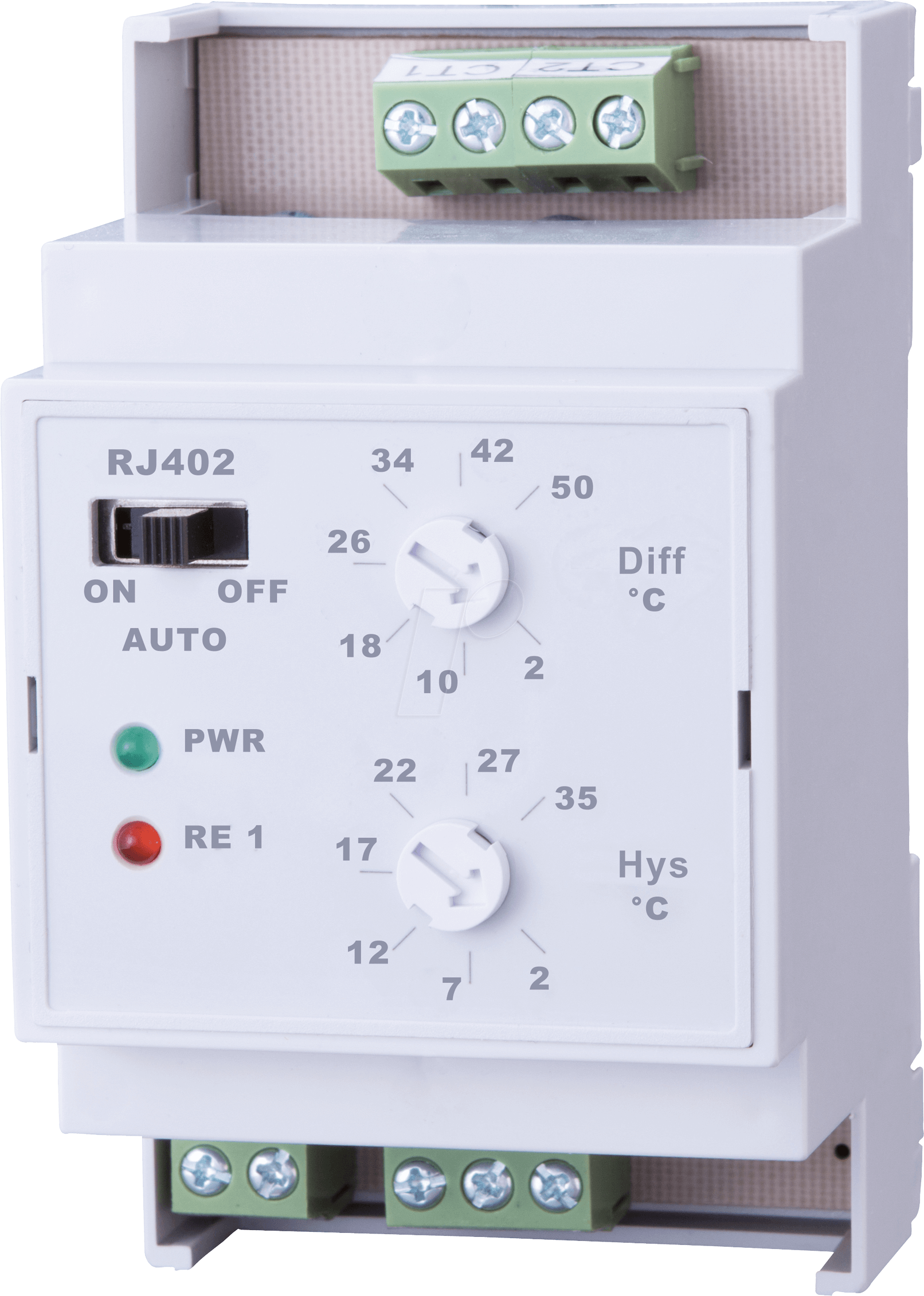 EB RJ402 - Temperatur-Differenzschalter, Aufputz