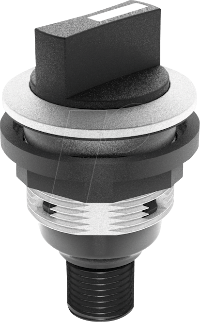 SSTAOIC008 - Wahlschalter - 1 Ö + 1 S, silber