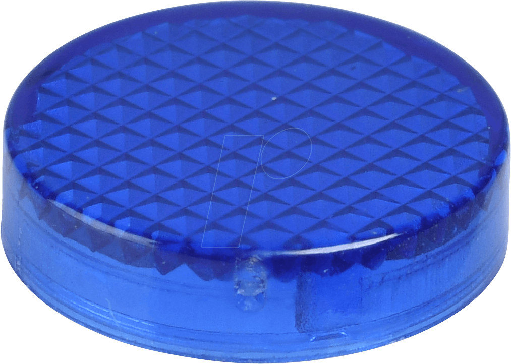 REFL KAPP ST BL - Reflektorabdeckkappe, Struktur, blau