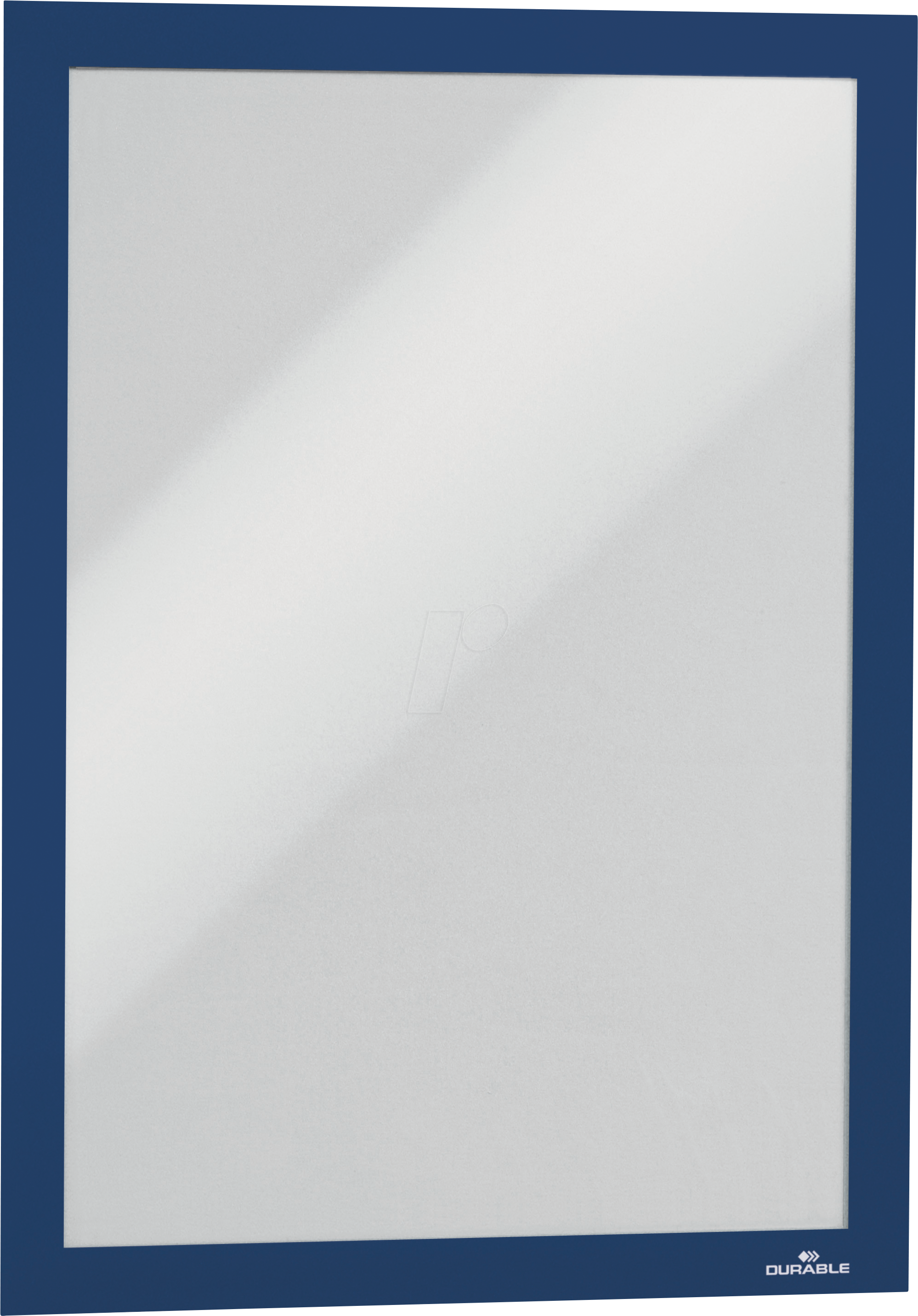 DURABLE 487207 - Info-Rahmen, A4, selbstklebend, aufklappbar, blau, 2 Stück