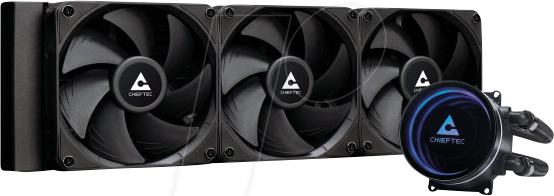CFT CLC-360-BLK - CHIEFTEC Iceberg 360 DARK AiO Wasserkühlung, schwarz
