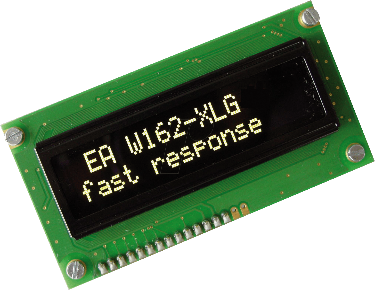 Thumbnail - EA W162-XLG - Display OLED, 2x16, 84x44mm, gelb