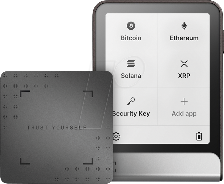 Thumbnail - LEDGER FLEX SW - Krypto-Wallet, Flex, graphite, mit Recovery Key