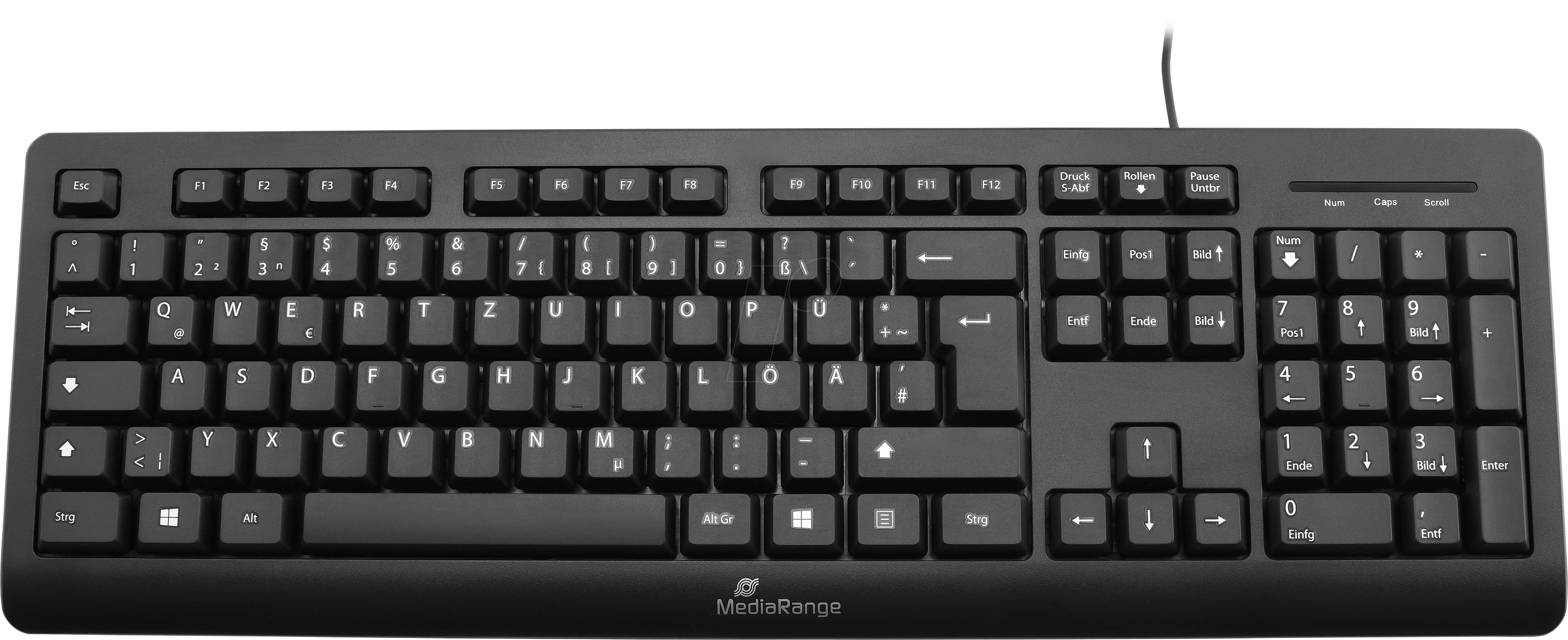 MR OS109 - Tastatur, USB, schwarz