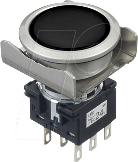 ID LBW6MBA1T6B - Einbautaster LBW, 26 mm , 2 CO