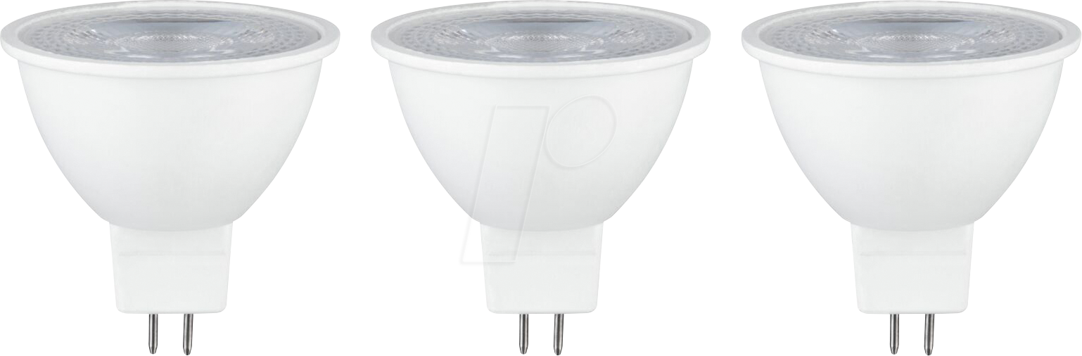 PLM 28913 - LED-Strahler GU5,3, 6 W, 450 lm, 2700 K, 36°, 3er-Pack