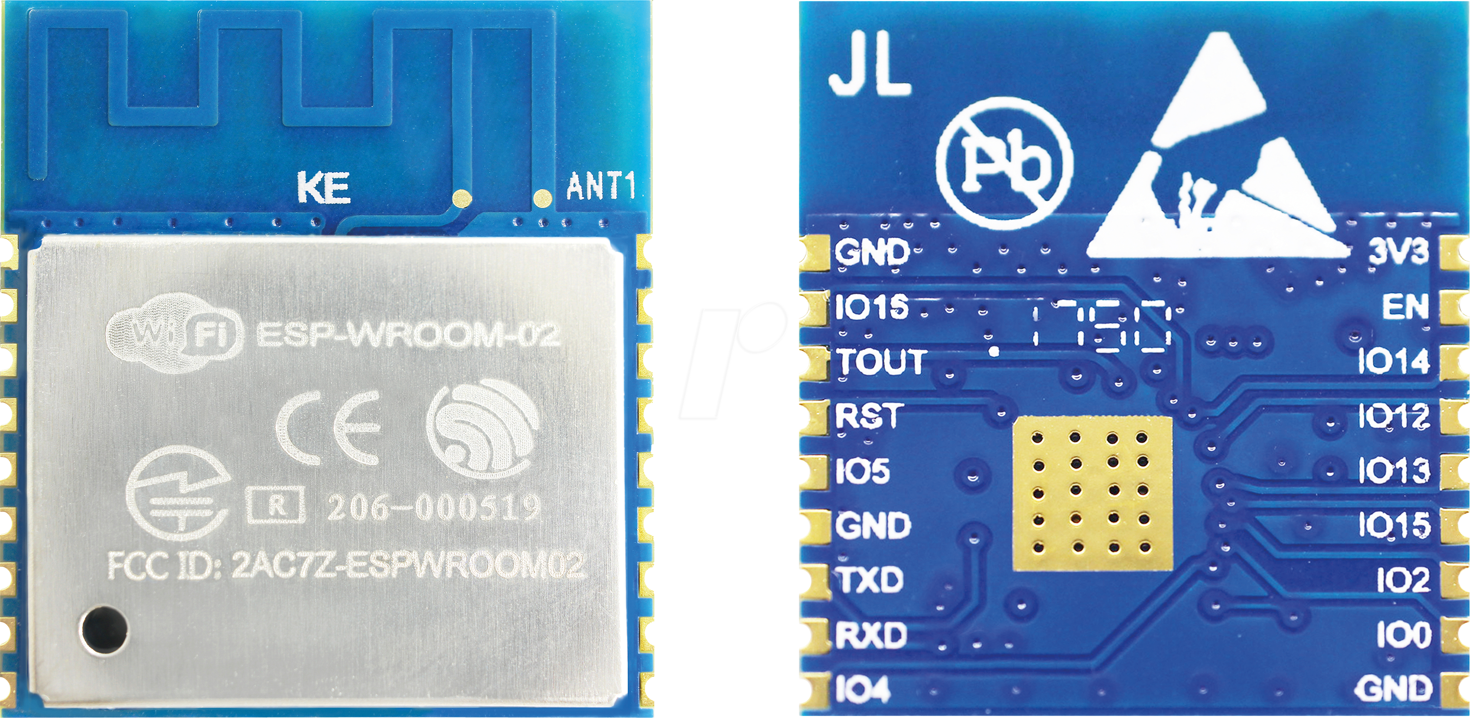 ESPWROOM02N2 - WiFi-Modul 802.11 2,4-2,5GHz, 72,2Mb/s