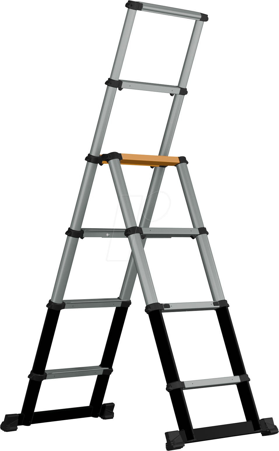 BATAVIA 7065241 - Teleskop Stehleiter 2,35 m, 8 Stufen