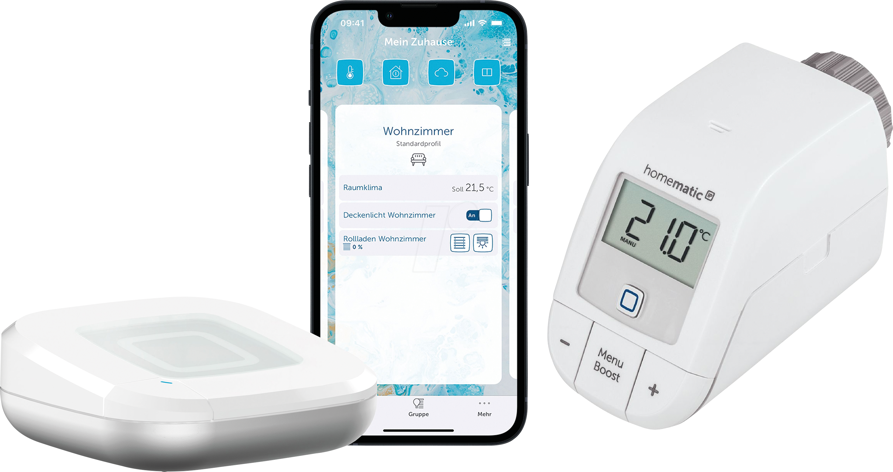 HMIP HAP2-ETRVB1 - Starter Bundle Heizen für 1 Heizkörper