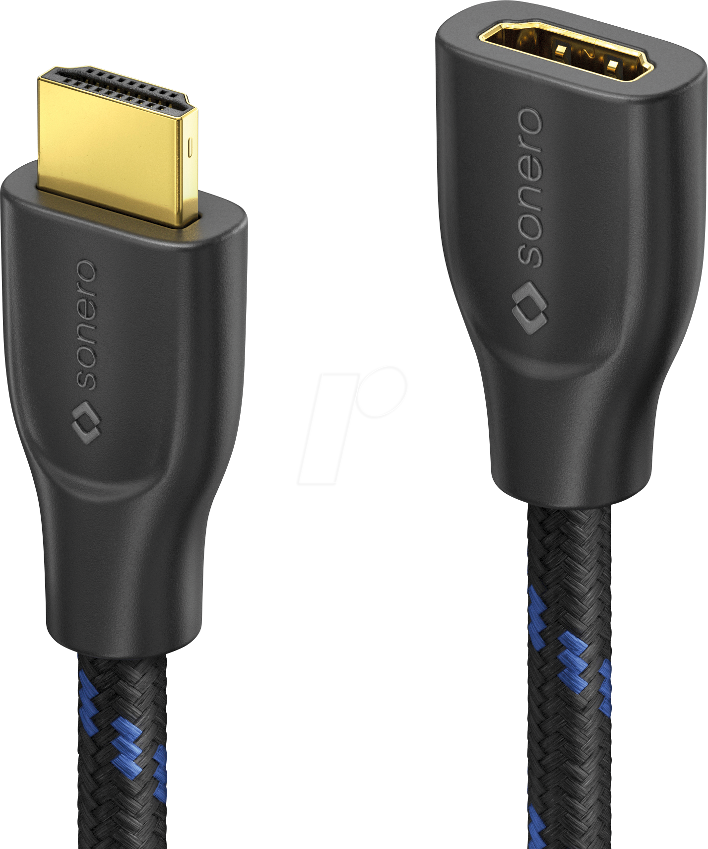 SON X-PHC041-030 - HDMI Verlängerungskabel, 4K 60Hz, Nylon, 3,0m