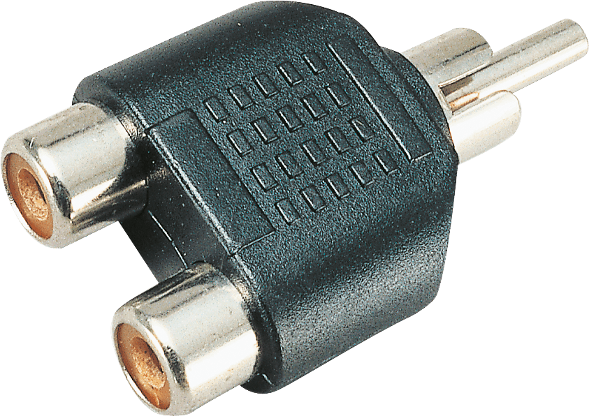 NTA 104 - Cinch Stecker auf 2x Cinch Buchse