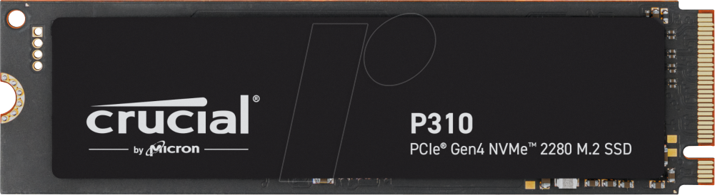 Thumbnail - CT1000P310SSD8 - Crucial P310 PCIe 4.0 NVMe M.2 SSD, 1 TB