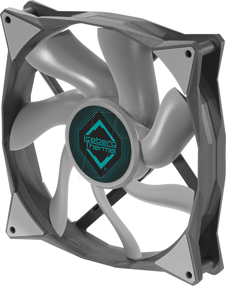 ICT 71079 - Iceberg Thermal IceGALE Gehäuselüfter, grau, 140 mm