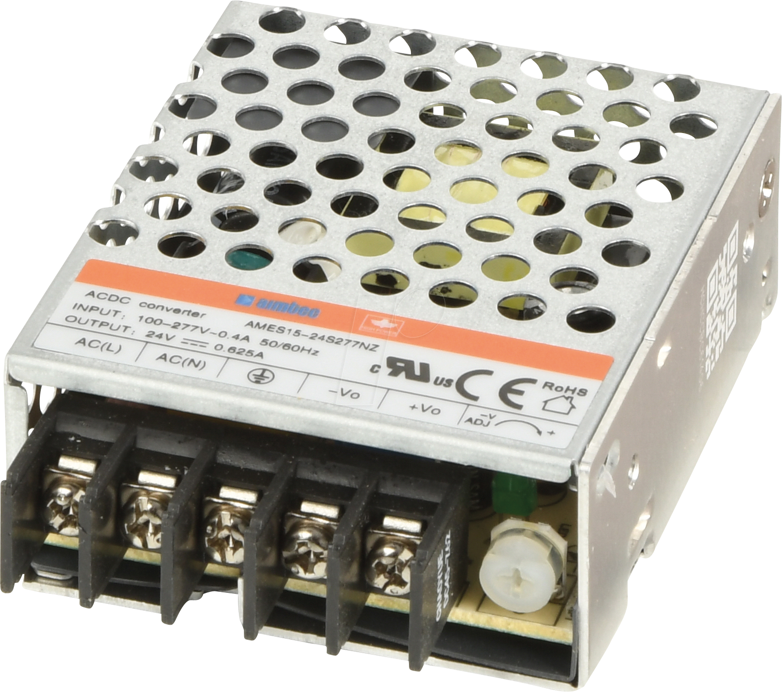 Thumbnail - AMES15-24S277NZ - AC/DC-Wandler, 85 - 305 V AC, 28,8 V DC, 0,625 A, Modul