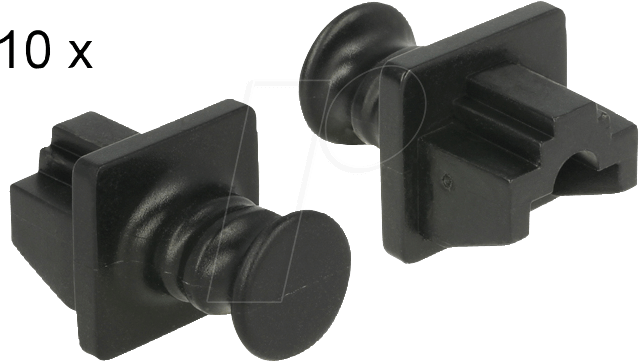 DELOCK 86176 - Staubschutzstöpsel für RJ45-Buchsen