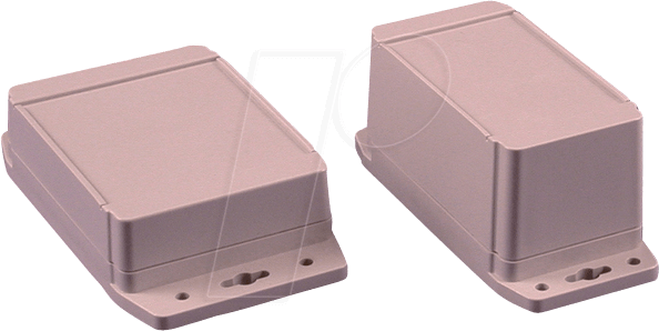 1555JF42GY - Kunststoffgehäuse, Serie 1555, 91 x 159 x 62 mm, hellgrau