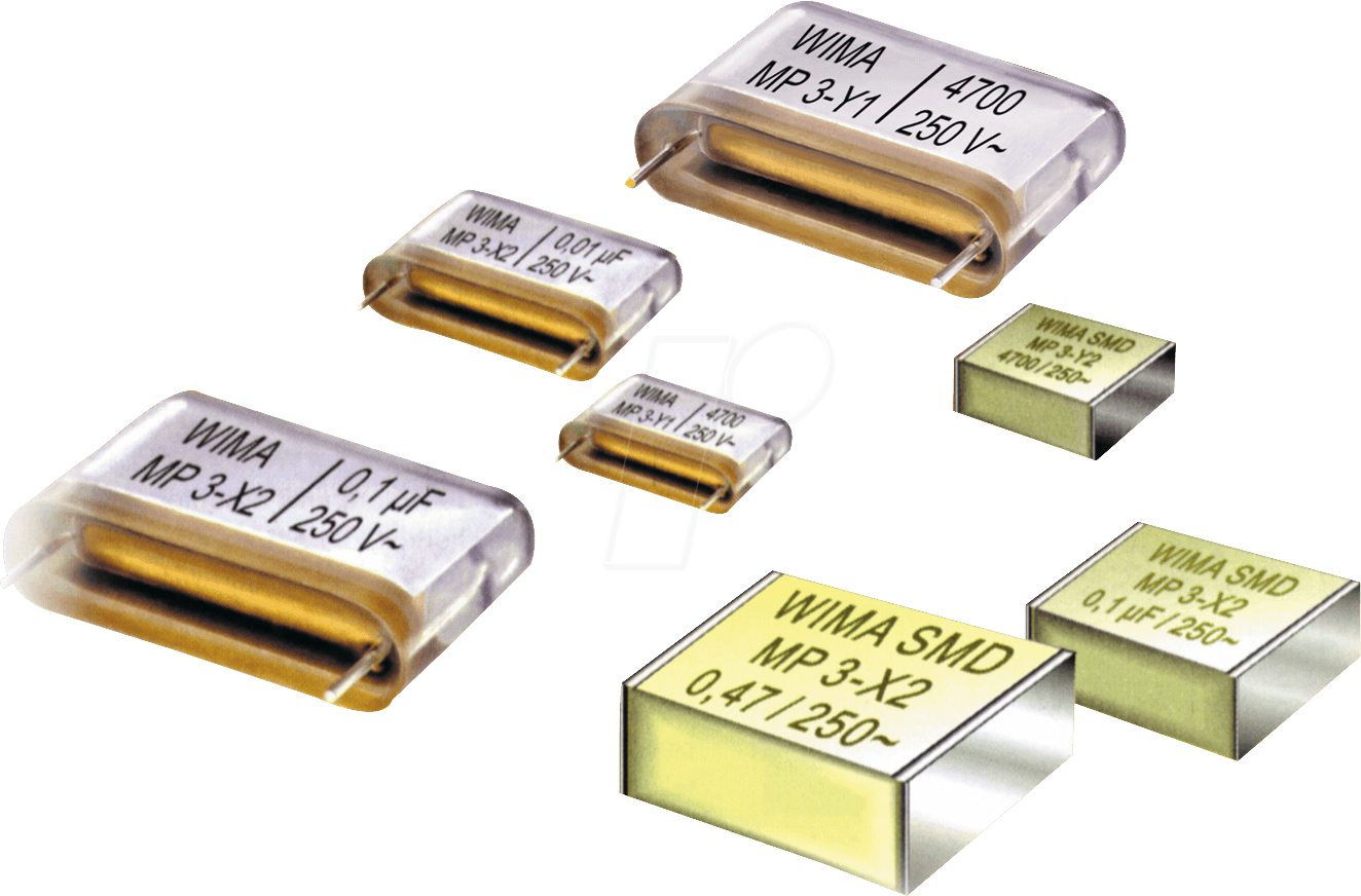 MP3-Y2 10N - Funkentstörkondensator, Y2, 10 nF, 250 V, RM 15,0, 110°C, 20%