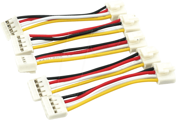 GRV CABLE4PIN5F - Arduino - Grove Universal-Kabel, 4-Pin, 5cm, fixiert (5er-Pack)