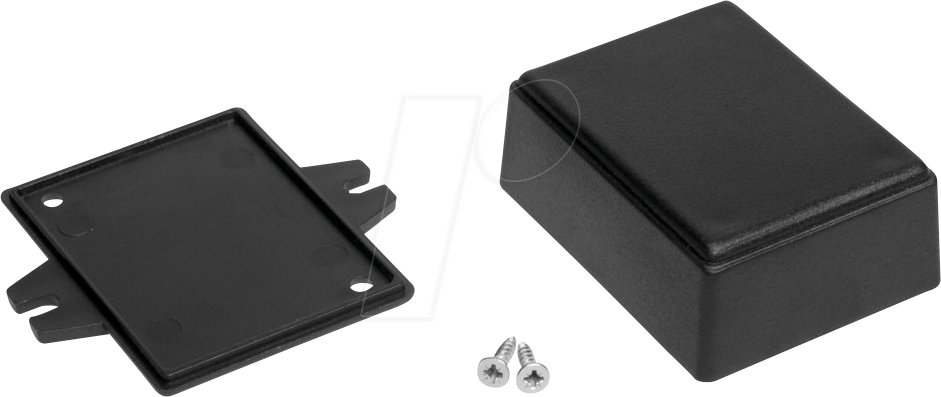 4U32090503006 - Industriegehäuse, 68 x 49 x 28 mm, IP54, schwarz