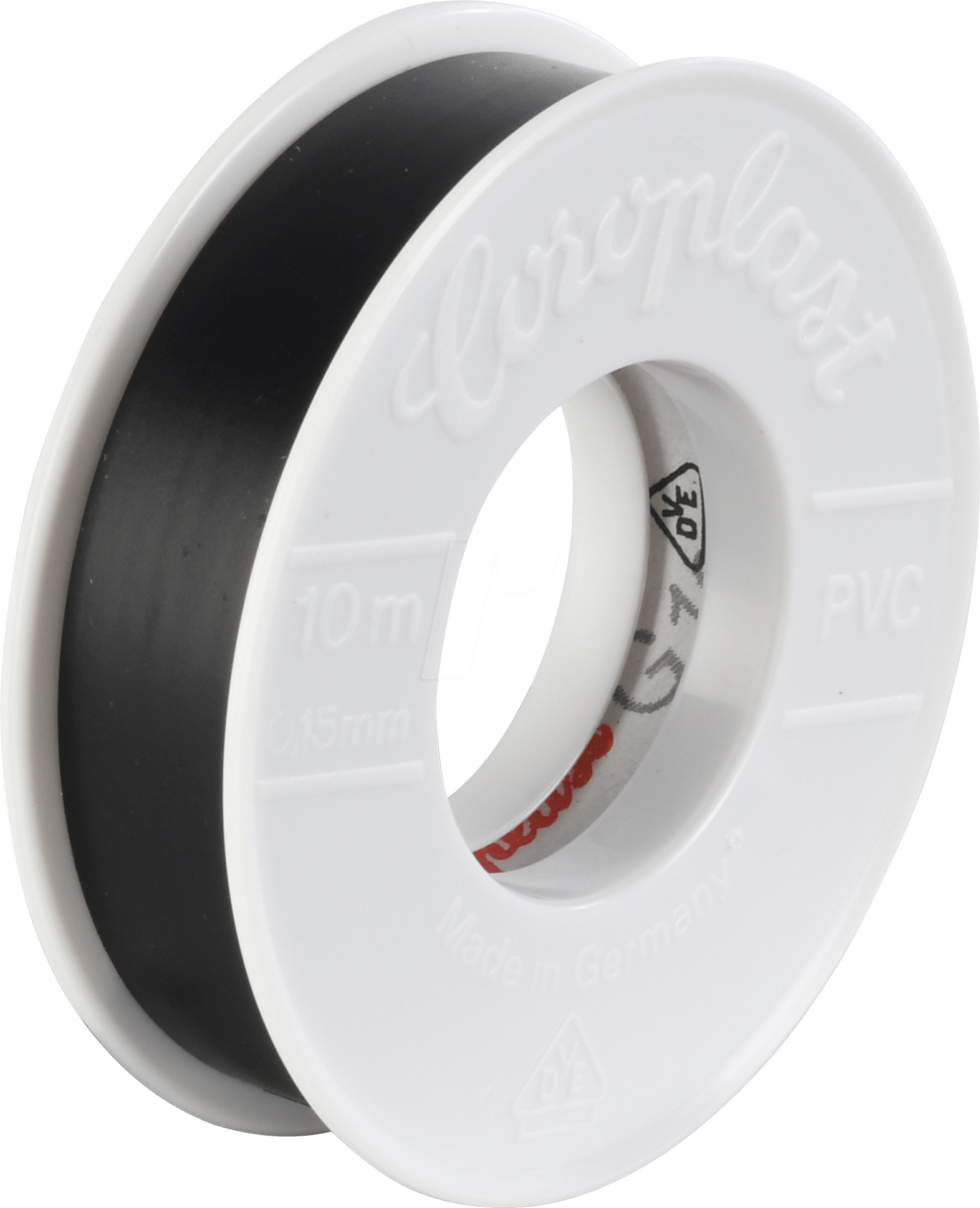 CORO 1623 - VDE Elektroisolierband, 10 m, 12 mm, schwarz