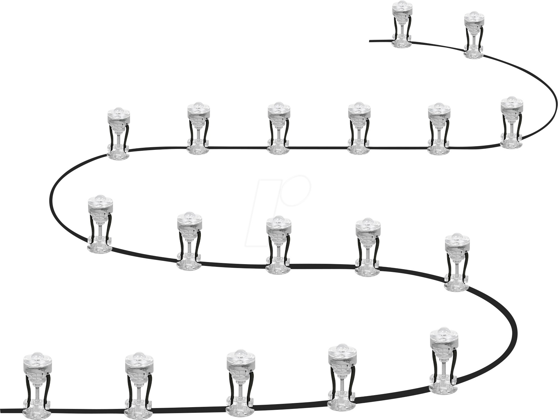 Thumbnail - LDV 075478473 - LED-Lichterkette ENDURA GARDEN DOT, 18 Leuchtpunkte, Basis-Set