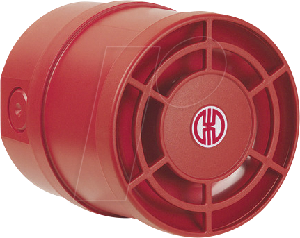 WERMA 14015050 - Mehrtonsirene WM 32 Töne 9-28VDC RD