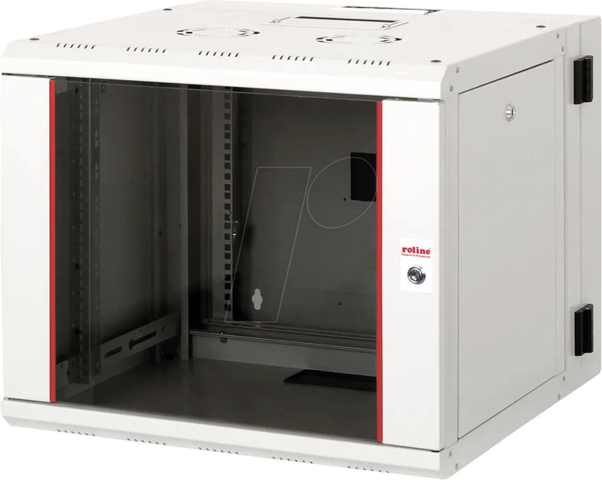 Thumbnail - ROLINE 26210011 - 19'' Wandgehäuse, 9 HE, Tiefe 600mm, grau