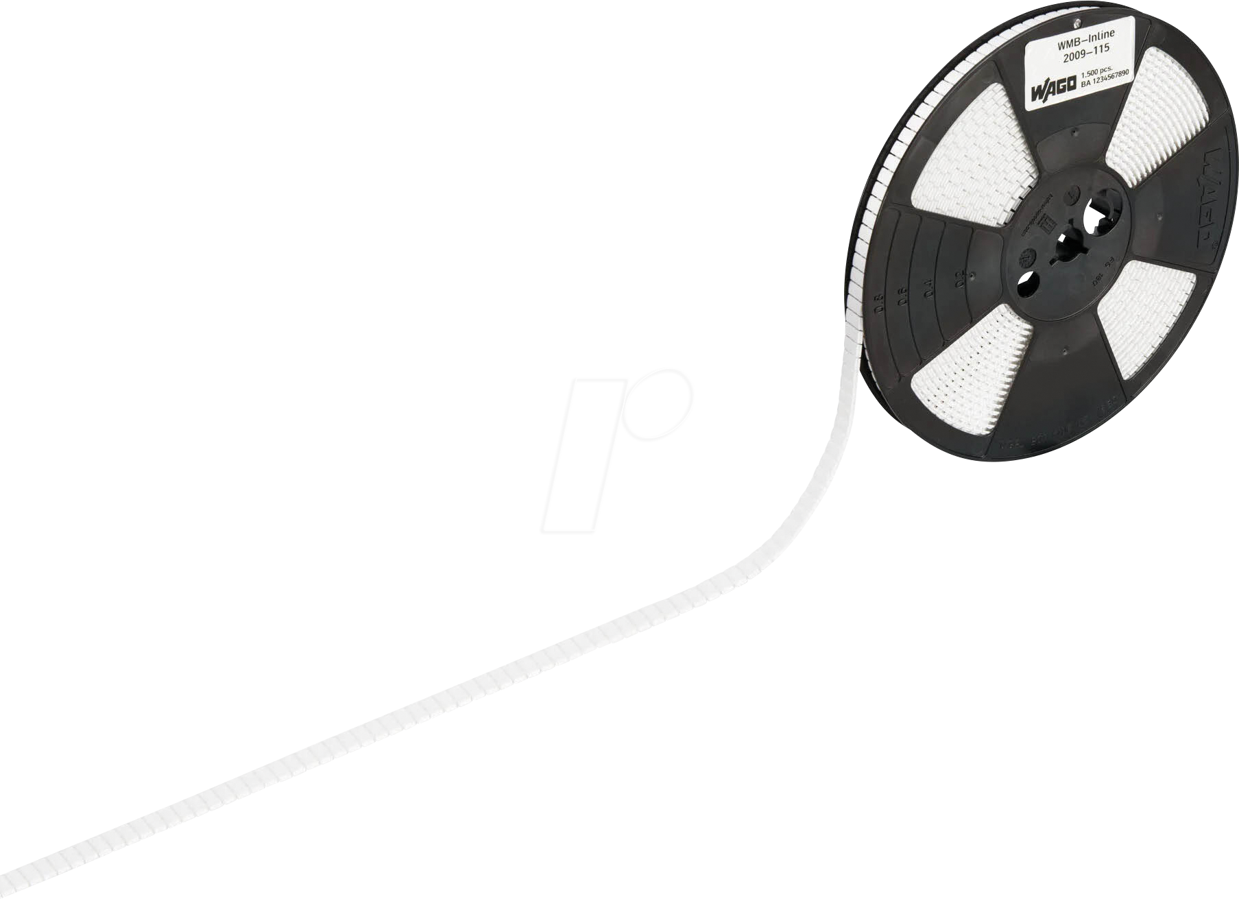 WAGO 2009-115 - WMB-Inline, für Smart Printer, 1500 Stück, 5 - 5,2 mm, weiß