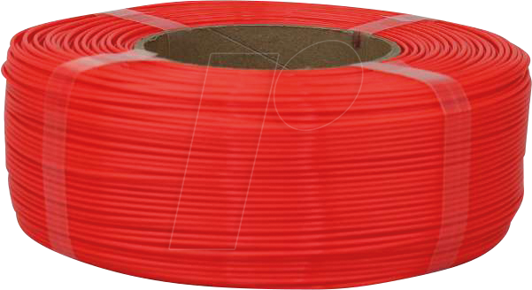 M4P 20035 - Filament, PETG, 1,75 mm, Leuchtrot, 1 kg, Refill