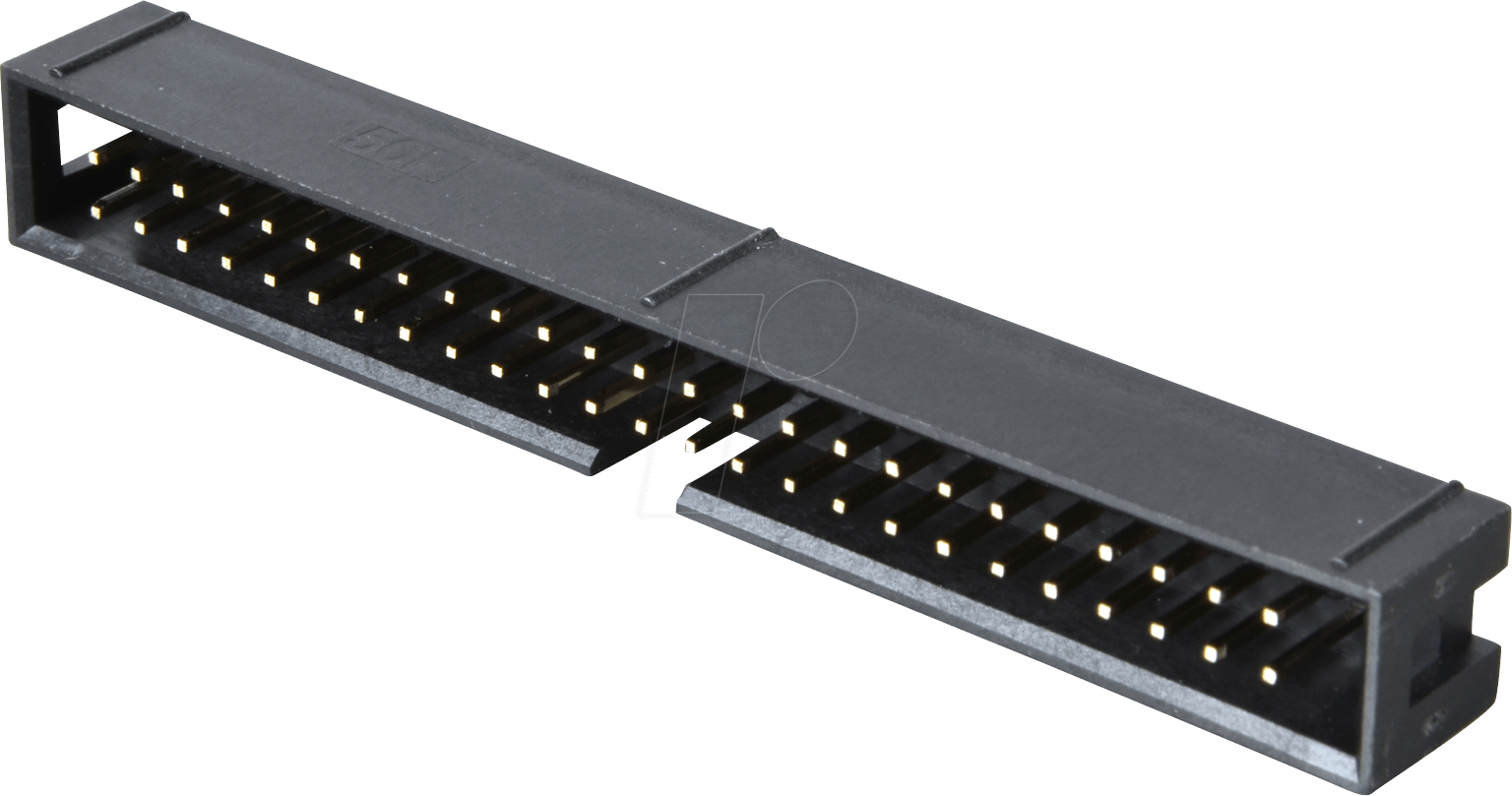 WSL 50G - Wannenstecker, 50-polig, gerade
