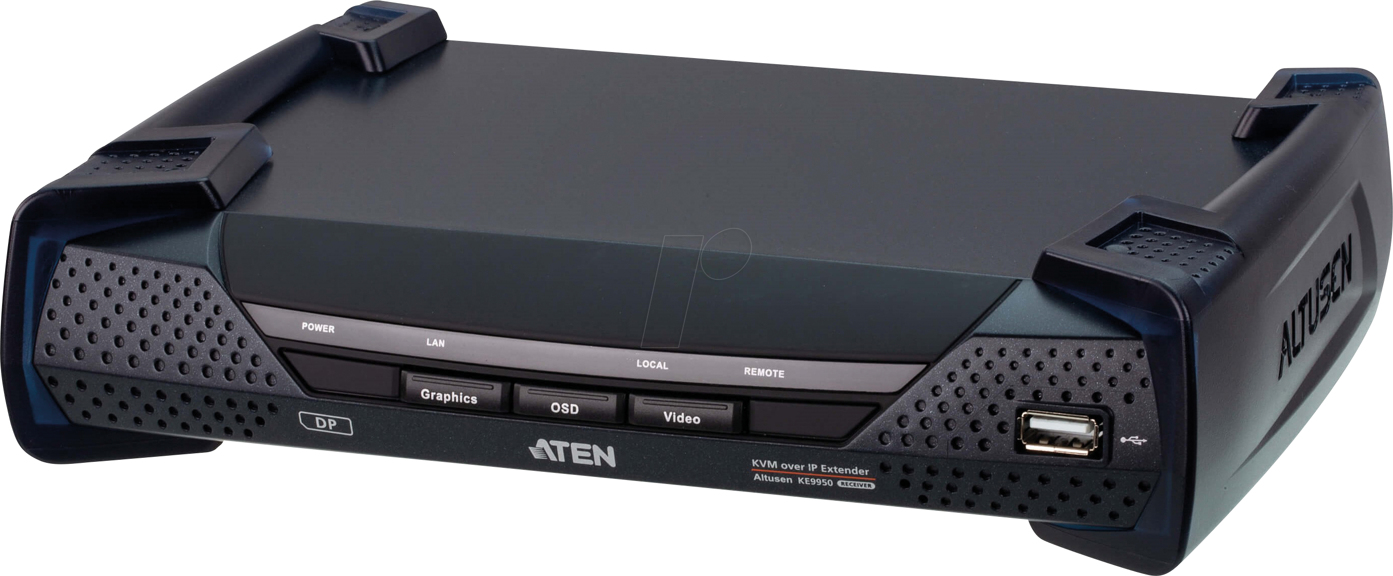 ATEN KE9950R - KVM over IP Empfänger, DisplayPort, SFP, USB, Audio