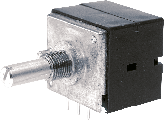 RK27112-LIN500K - Drehpotentiometer, Stereo, 500 kOhm, linear, 6 mm